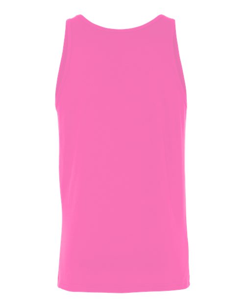 BELLA + CANVAS 3480CVC - Unisex Heather CVC Tank - Neon Pink