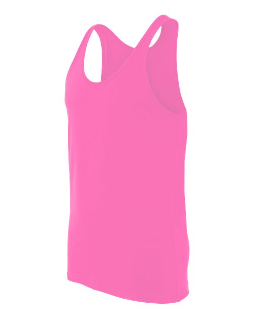BELLA + CANVAS 3480CVC - Unisex Heather CVC Tank - Neon Pink