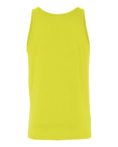 BELLA + CANVAS 3480CVC - Unisex Heather CVC Tank - Neon Yellow