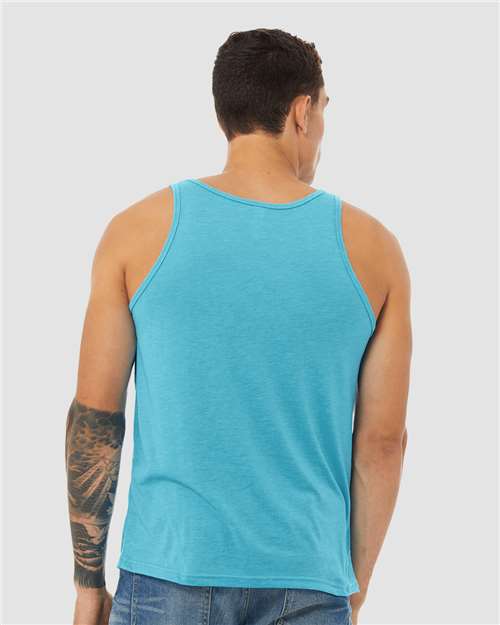 BELLA + CANVAS 3484 - Unisex Triblend Tank - Aqua Triblend