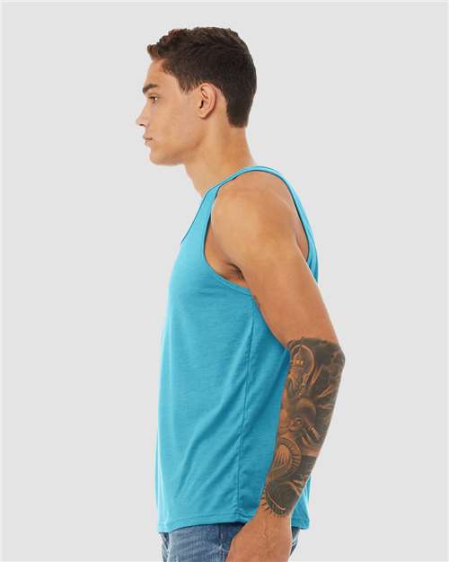 BELLA + CANVAS 3484 - Unisex Triblend Tank - Aqua Triblend