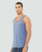 BELLA + CANVAS 3484 - Unisex Triblend Tank - Blue Triblend