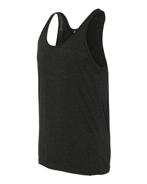 BELLA + CANVAS 3484 - Unisex Triblend Tank - Charcoal Black Triblend