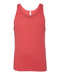BELLA + CANVAS 3484 - Unisex Triblend Tank - Red Triblend