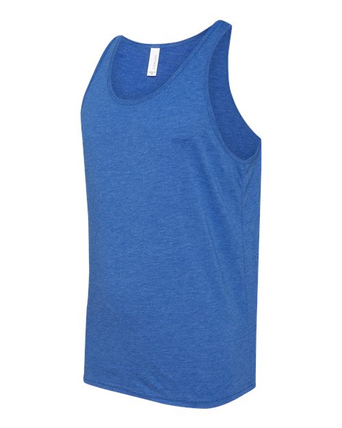 BELLA + CANVAS 3484 - Unisex Triblend Tank - True Royal Triblend