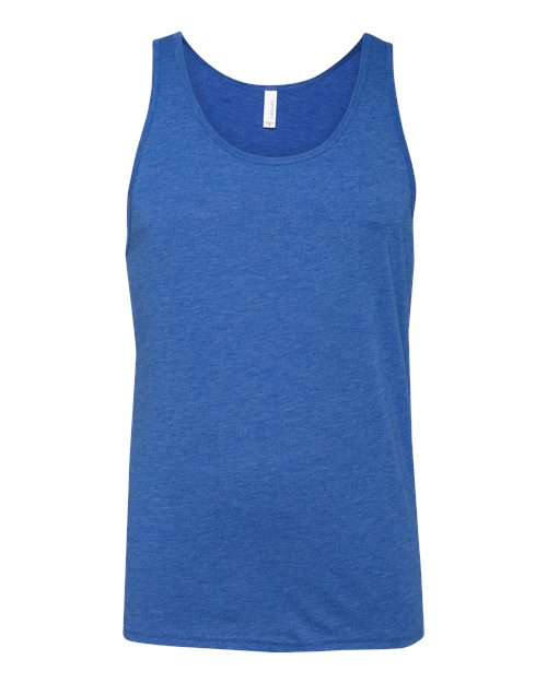 BELLA + CANVAS 3484 - Unisex Triblend Tank - True Royal Triblend
