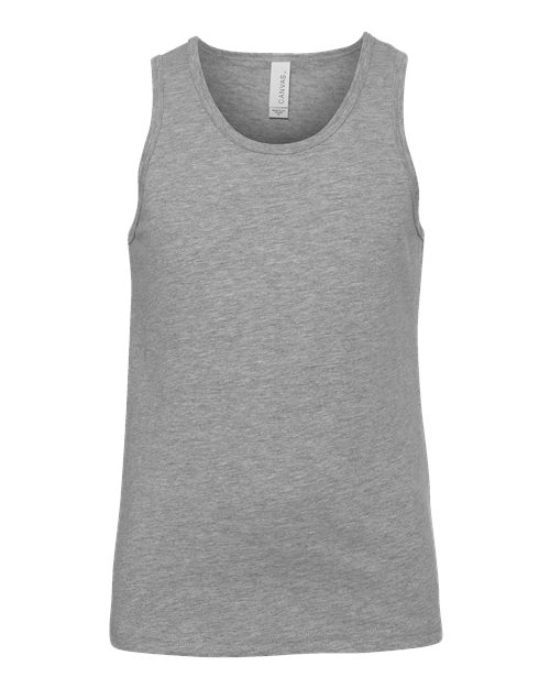 BELLA + CANVAS 3480YCVC - Youth Heather CVC Tank - Athletic Heather