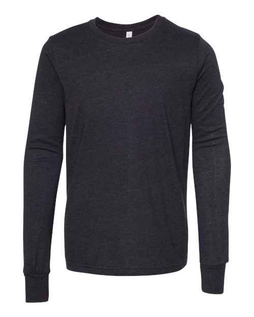 BELLA + CANVAS 3501YCVC - Youth Heather CVC Long Sleeve Tee