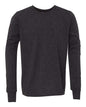 BELLA + CANVAS 3513Y - Youth Triblend Long Sleeve Tee - Charcoal Black Triblend