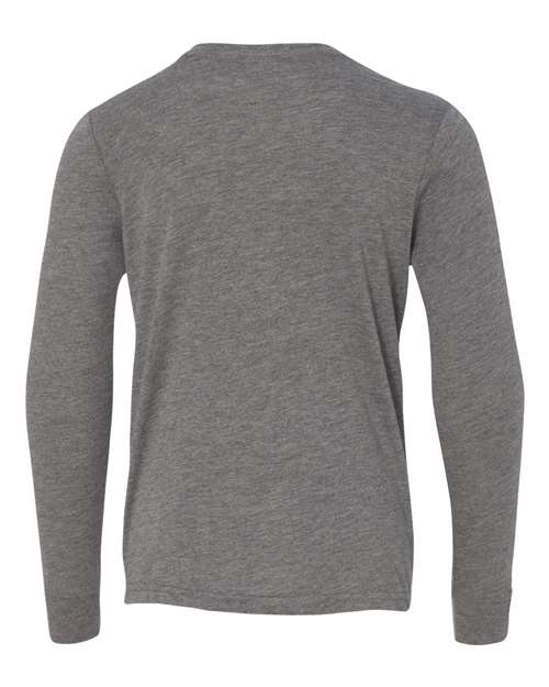 BELLA + CANVAS 3513Y - Youth Triblend Long Sleeve Tee BELLA + CANVAS