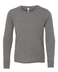BELLA + CANVAS 3513Y - Youth Triblend Long Sleeve Tee BELLA + CANVAS