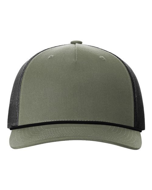 Richardson 112FPR - Five-Panel Trucker Rope Cap Richardson