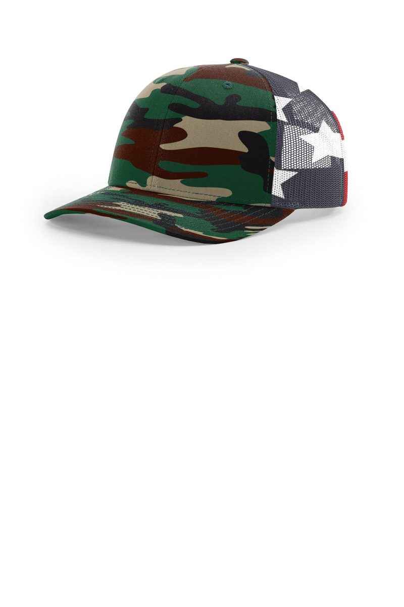 Richardson 112PM - Printed Mesh Trucker Cap