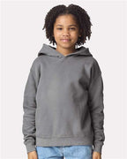 Comfort Colors 1467Y - Youth Garment-Dyed Lightweight Hooded Sweatshirt - Grey