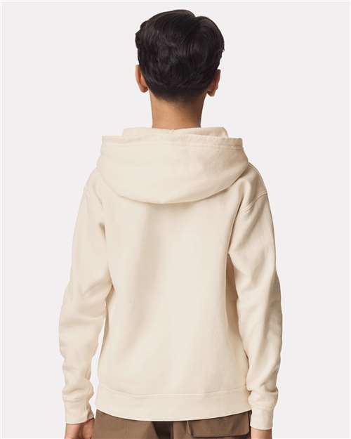 Comfort Colors 1467Y - Youth Garment-Dyed Lightweight Hooded Sweatshirt - Ivory