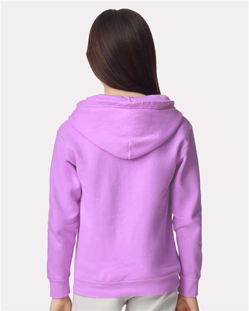 Comfort Colors 1467Y - Youth Garment-Dyed Lightweight Hooded Sweatshirt - Neon Violet