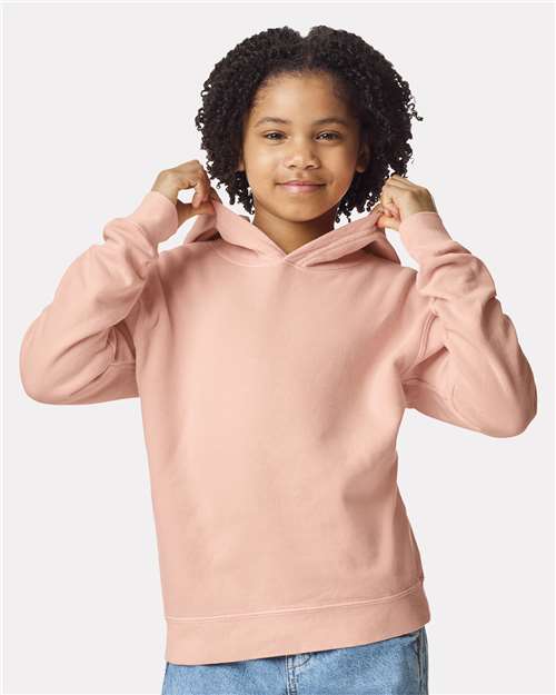 Comfort Colors 1467Y - Youth Garment-Dyed Lightweight Hooded Sweatshirt - Peachy