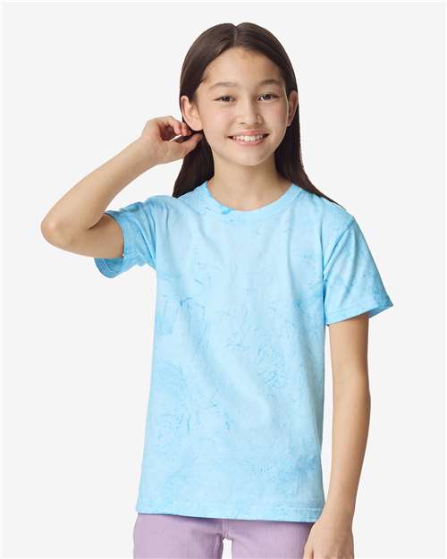 Comfort Colors 1745Y - Youth ColorblastTM Heavyweight T-Shirt - Fiji Blue