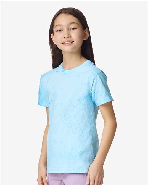 Comfort Colors 1745Y - Youth ColorblastTM Heavyweight T-Shirt - Fiji Blue