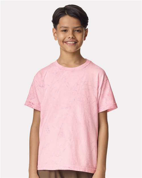 Comfort Colors 1745Y - Youth ColorblastTM Heavyweight T-Shirt - Hibiscus