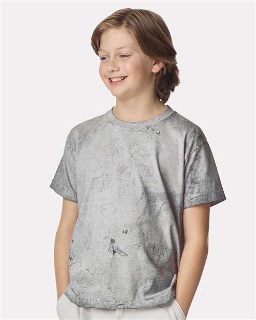 Comfort Colors 1745Y - Youth ColorblastTM Heavyweight T-Shirt - Smoke