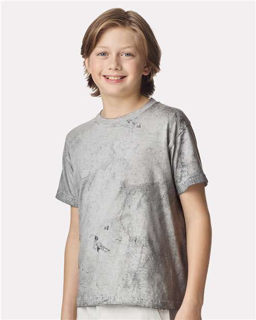 Comfort Colors 1745Y - Youth ColorblastTM Heavyweight T-Shirt - Smoke