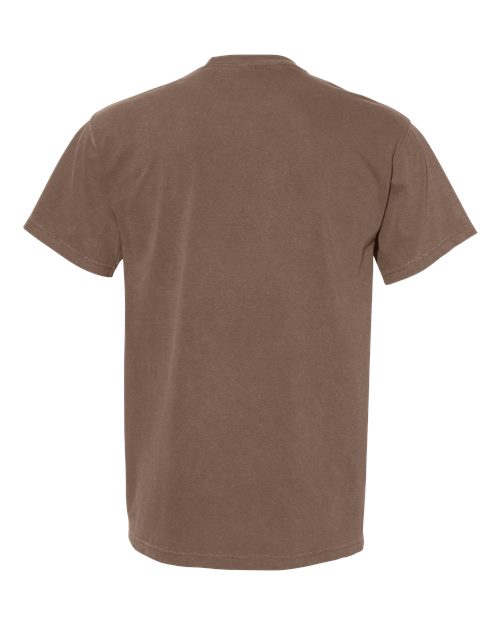 Comfort Colors 6030 - Unisex Garment-Dyed Heavyweight Pocket T-Shirt - Espresso