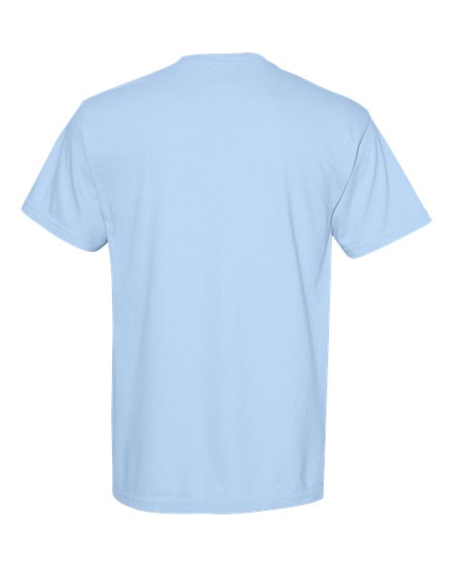 Comfort Colors 6030 - Unisex Garment-Dyed Heavyweight Pocket T-Shirt - Hydrangea