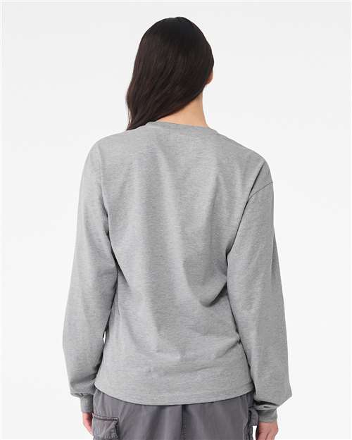 BELLA + CANVAS 3511 - 6 oz. Heavyweight Long Sleeve Tee - Athletic Heather
