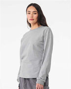 BELLA + CANVAS 3511 - 6 oz. Heavyweight Long Sleeve Tee - Athletic Heather