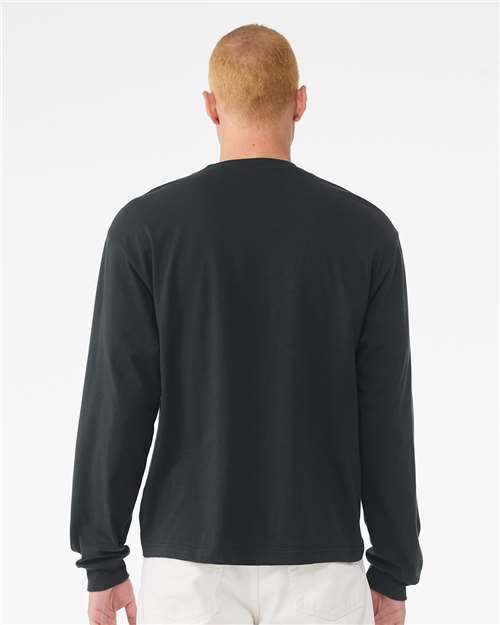 BELLA + CANVAS 3511 - 6 oz. Heavyweight Long Sleeve Tee - Dark Grey