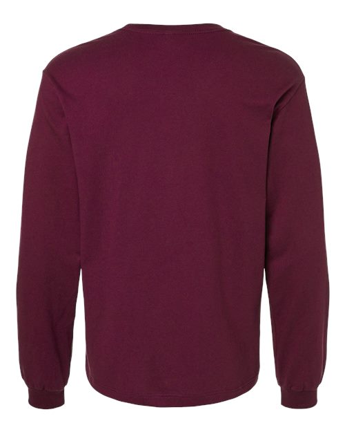 BELLA + CANVAS 3511 - 6 oz. Heavyweight Long Sleeve Tee - Maroon