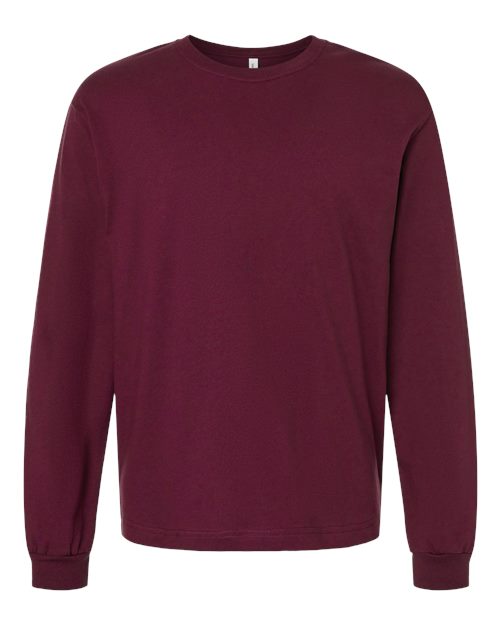 BELLA + CANVAS 3511 - 6 oz. Heavyweight Long Sleeve Tee - Maroon