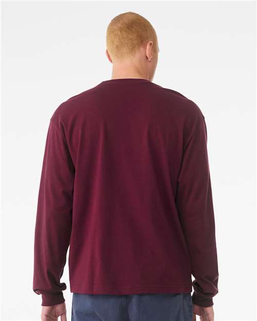 BELLA + CANVAS 3511 - 6 oz. Heavyweight Long Sleeve Tee - Maroon