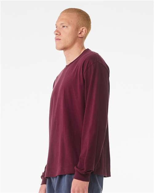 BELLA + CANVAS 3511 - 6 oz. Heavyweight Long Sleeve Tee - Maroon