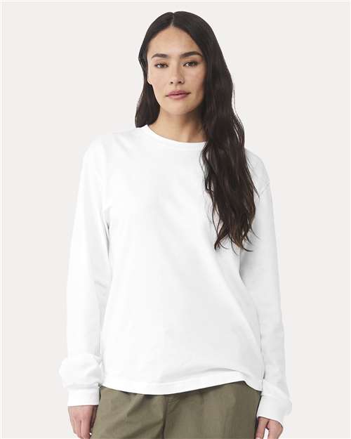 BELLA + CANVAS 3511 - 6 oz. Heavyweight Long Sleeve Tee - White