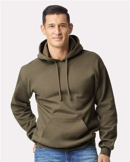 Gildan 19500 - Unisex HammerTM Maxweight Hooded Sweatshirt - Olive