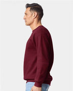 Gildan 19000 - Unisex HammerTM Maxweight Crewneck Sweatshirt - Garnet