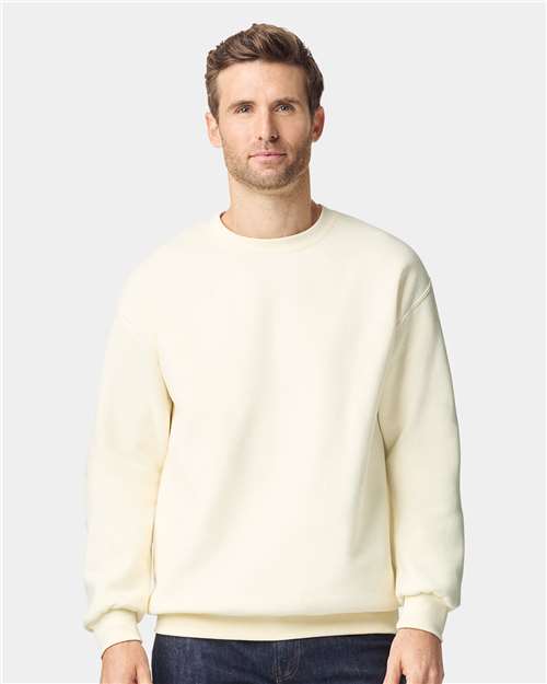 Gildan 19000 - Unisex HammerTM Maxweight Crewneck Sweatshirt - Off White
