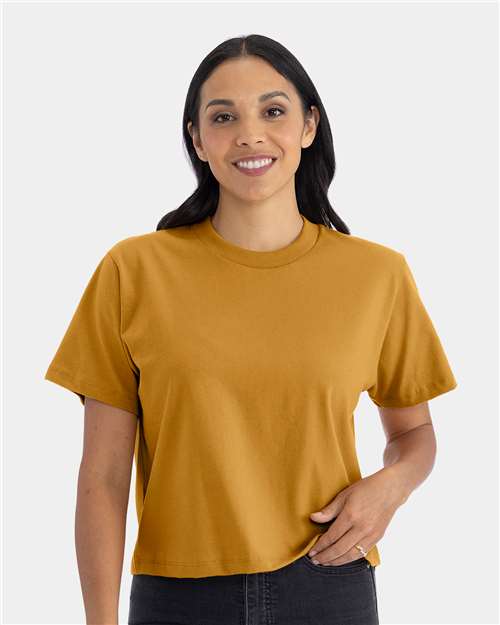 Next Level 7610 - Women's Heavyweight Boxy T-Shirt - Antique Gold