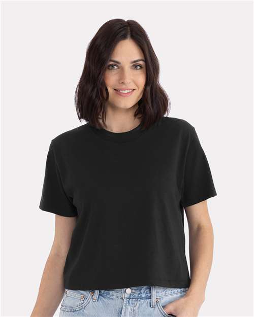 Next Level 7610 - Women's Heavyweight Boxy T-Shirt - Black