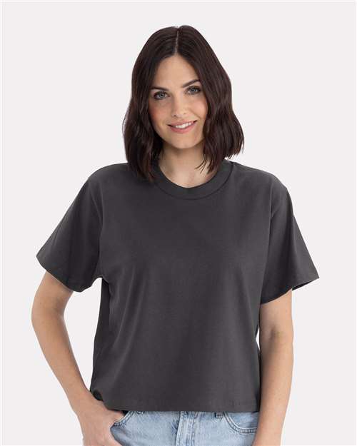 Next Level 7610 - Women's Heavyweight Boxy T-Shirt - Graphite Black