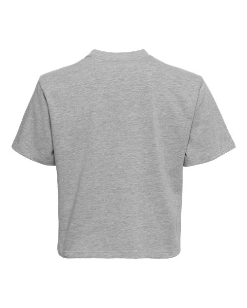 Next Level 7610 - Women's Heavyweight Boxy T-Shirt - Heather Grey