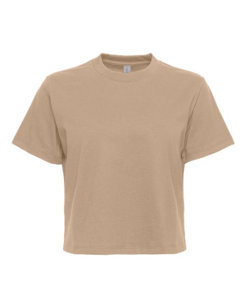 Next Level 7610 - Women's Heavyweight Boxy T-Shirt - Tan