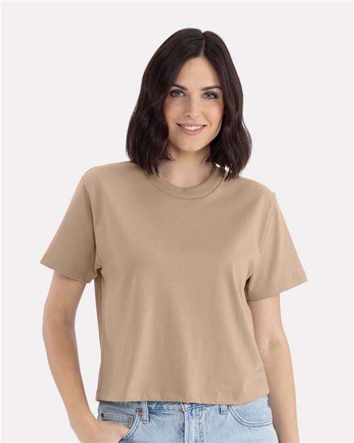 Next Level 7610 - Women's Heavyweight Boxy T-Shirt - Tan