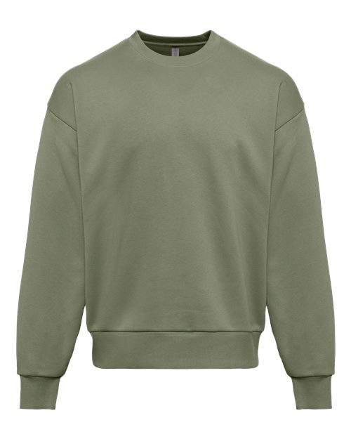 Next Level 9007 - Unisex Heavyweight Crewneck Sweatshirt - Light Olive