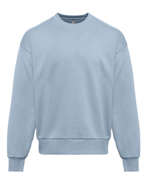 Next Level 9007 - Unisex Heavyweight Crewneck Sweatshirt - Stonewash Denim
