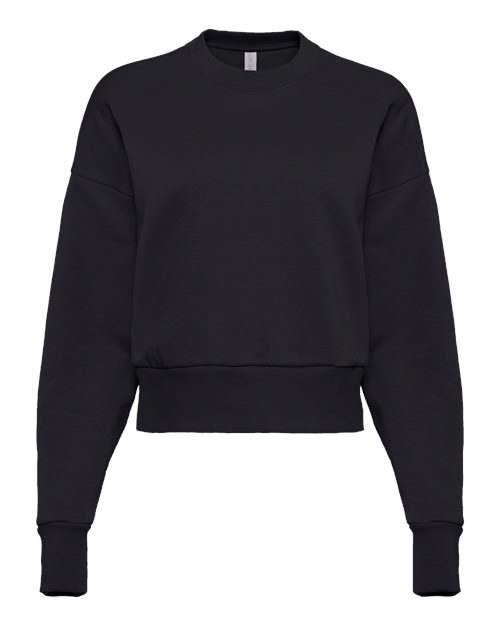 Next Level 9087 - Women's Heavyweight Crewneck Sweatshirt - Black