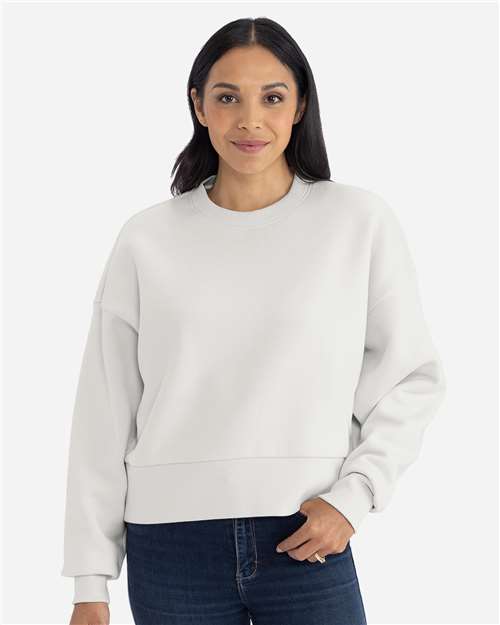 Next Level 9087 - Women's Heavyweight Crewneck Sweatshirt - Bone