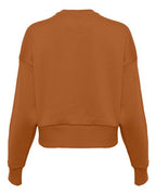 Next Level 9087 - Women's Heavyweight Crewneck Sweatshirt - Clay